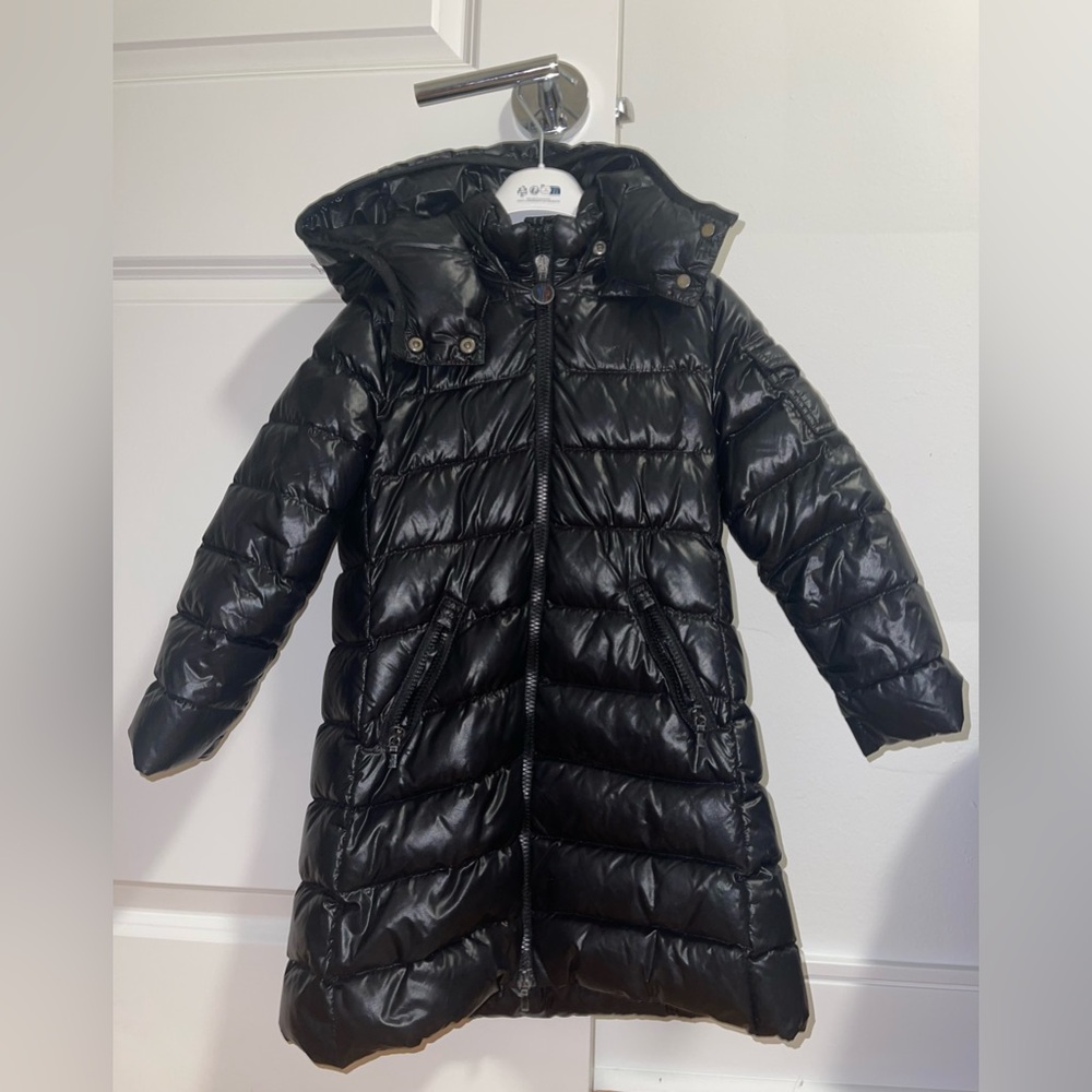 Black Moncler Kids Puffer Jacket - Picture 1 of 7